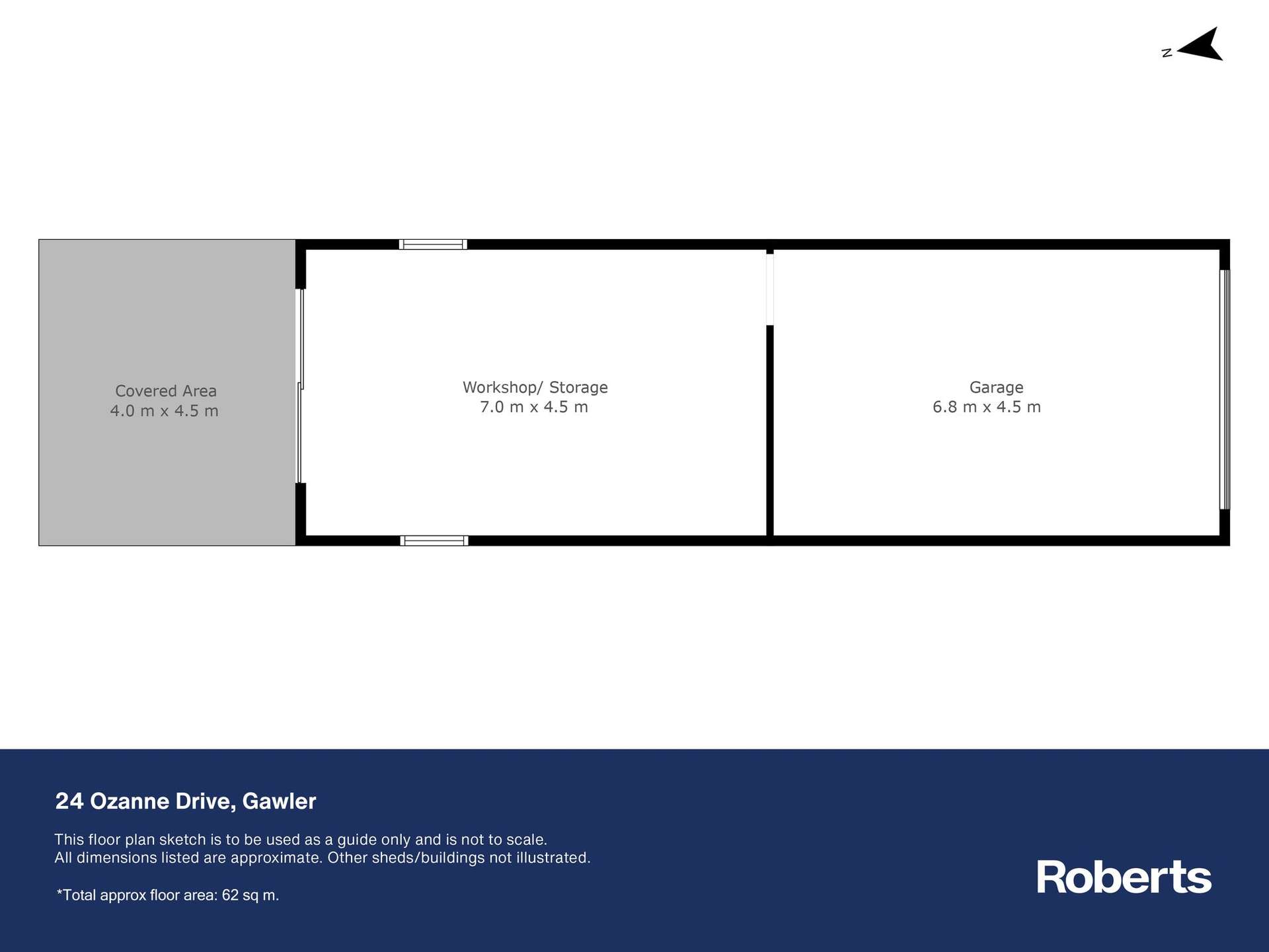 24 Ozanne Drive, Gawler For Sale by Farmbuy.com - floorplan 1