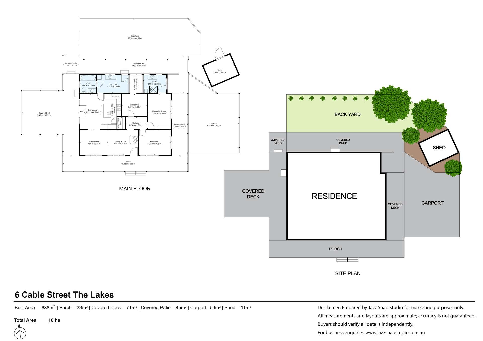 Lot 6 Cable Street, The Lakes For Sale by Farmbuy.com - floorplan 1