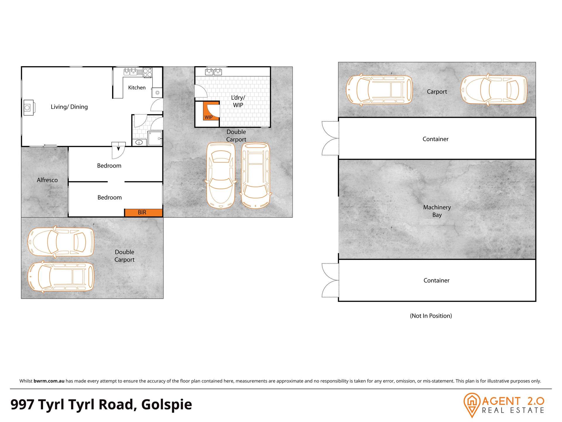 "Sugar Plums"/997 Tyrl Tyrl Road, Golspie For Sale by Farmbuy.com - floorplan 1