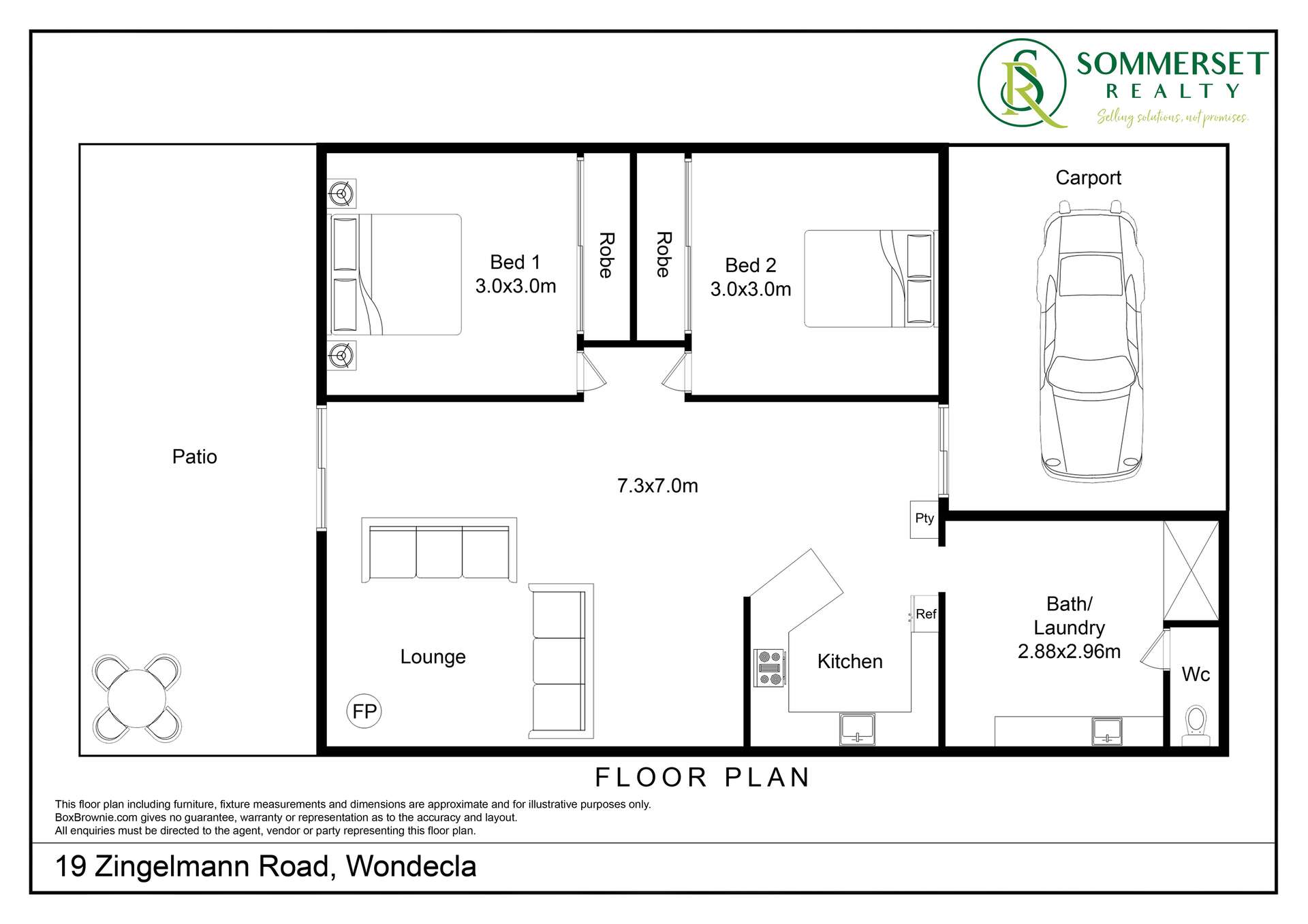 19 ZINGELMANN ROAD, Wondecla For Sale by Farmbuy.com - floorplan 1