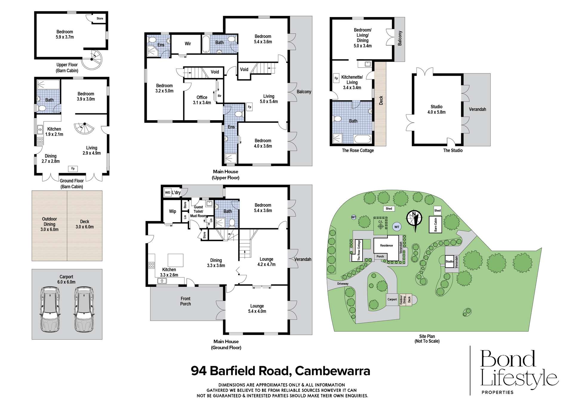 94 Barfield Road, Cambewarra For Sale by Farmbuy.com - floorplan 1