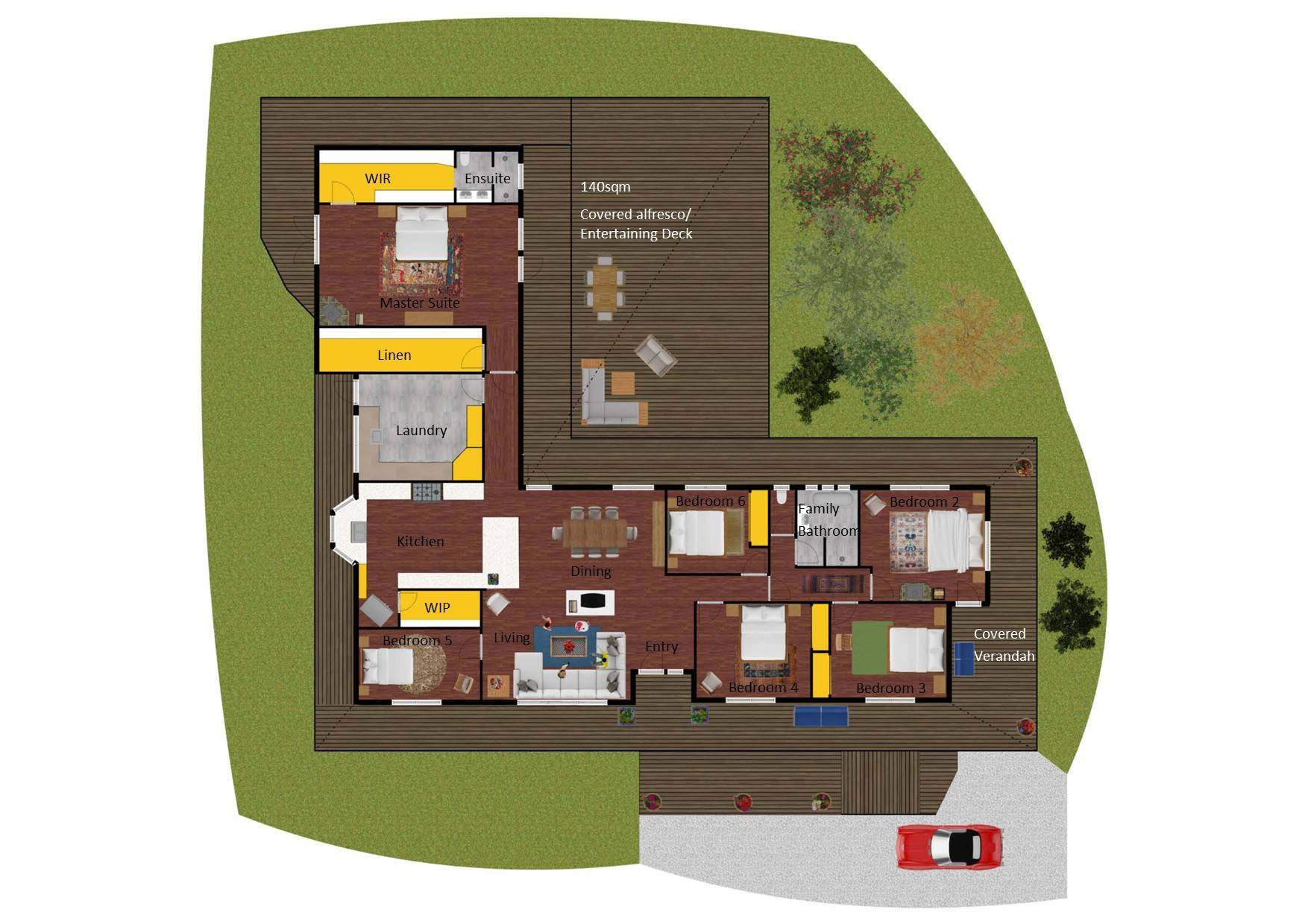 5 Armstrong Street, Murrumbateman For Sale by Farmbuy.com - floorplan 1