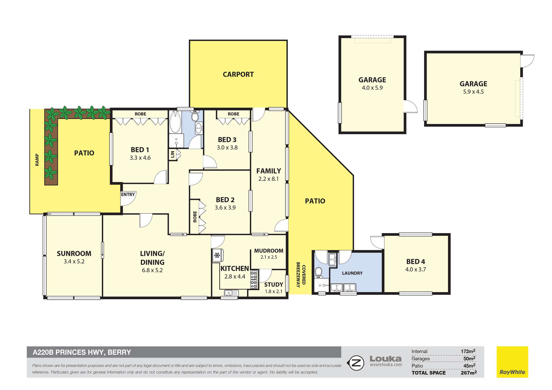 'Athelglow' A200B Princes Highway, Berry For Sale by Farmbuy.com - floorplan 1