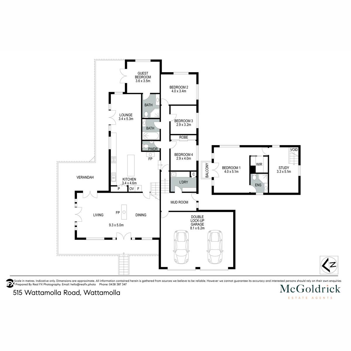 515 Wattamolla Road, Wattamolla For Sale by Farmbuy.com - floorplan 1