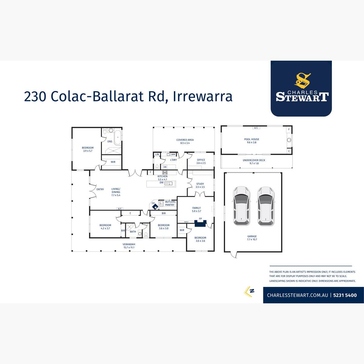 230 Colac - Ballarat Road, Irrewarra For Sale by Farmbuy.com - floorplan 1