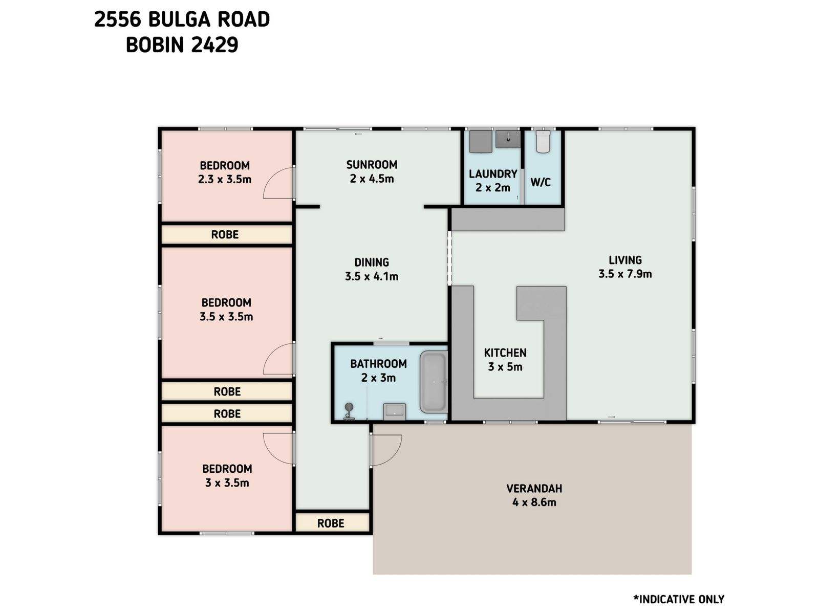 2556 Bulga Road, Bobin For Sale by Farmbuy.com - floorplan 1