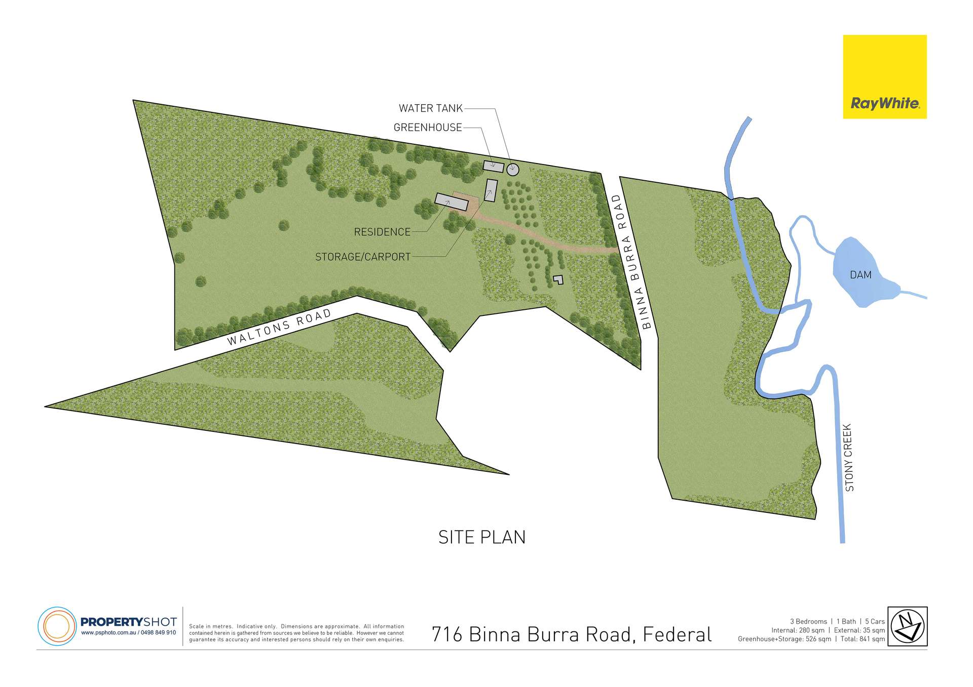 716 Binna Burra Road, Federal For Sale by Farmbuy.com - floorplan 2