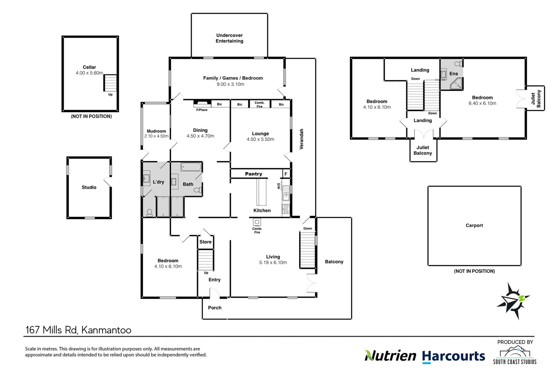 167 Mills Road, Kanmantoo For Sale by Farmbuy.com - floorplan 1