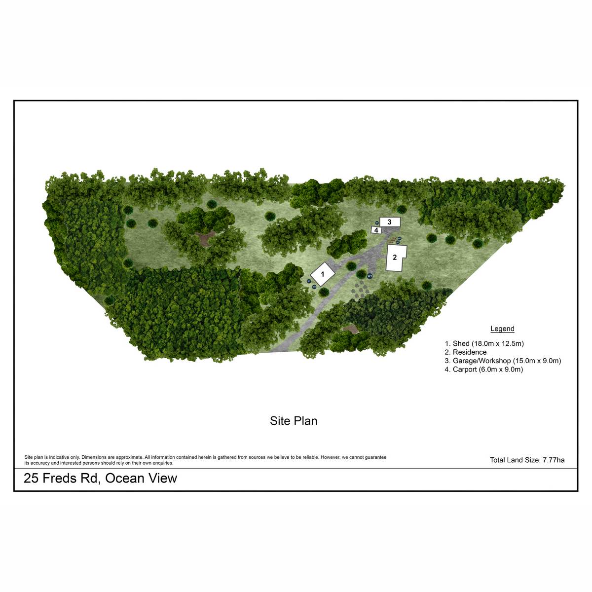 25 Freds Road, Ocean View For Sale by Farmbuy.com - floorplan 1