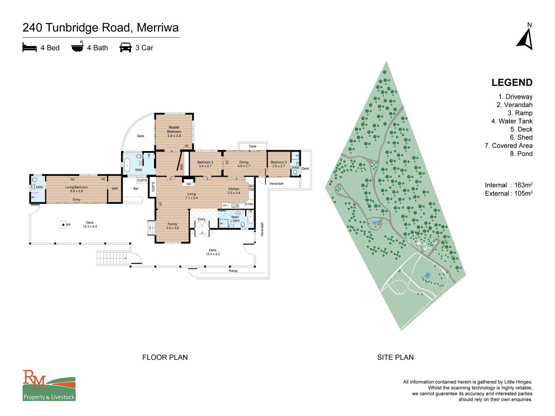240 TUNBRIDGE ROAD, Merriwa For Sale by Farmbuy.com - floorplan 1
