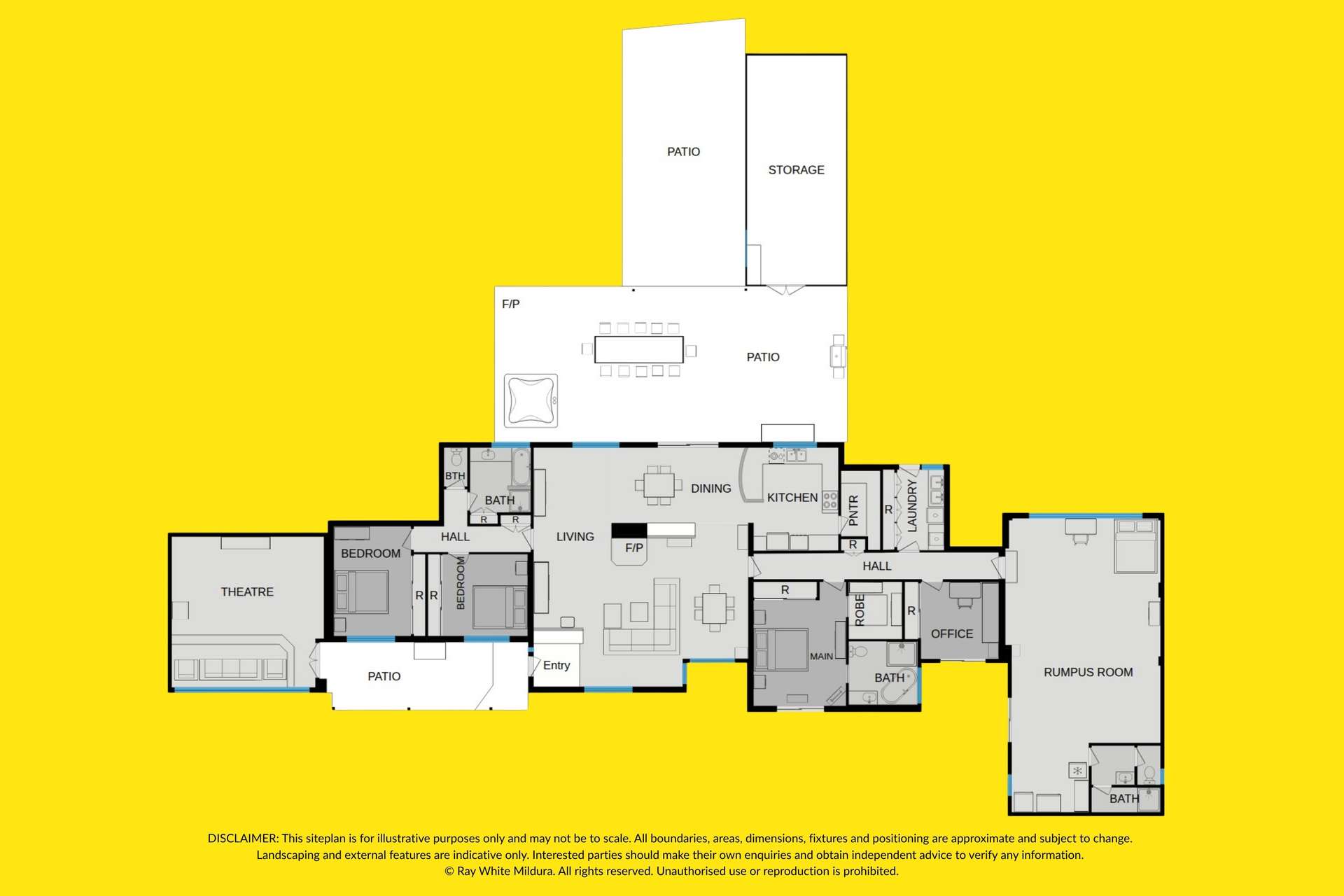 79 Little Cowra Road, Yelta For Sale by Farmbuy.com - floorplan 1