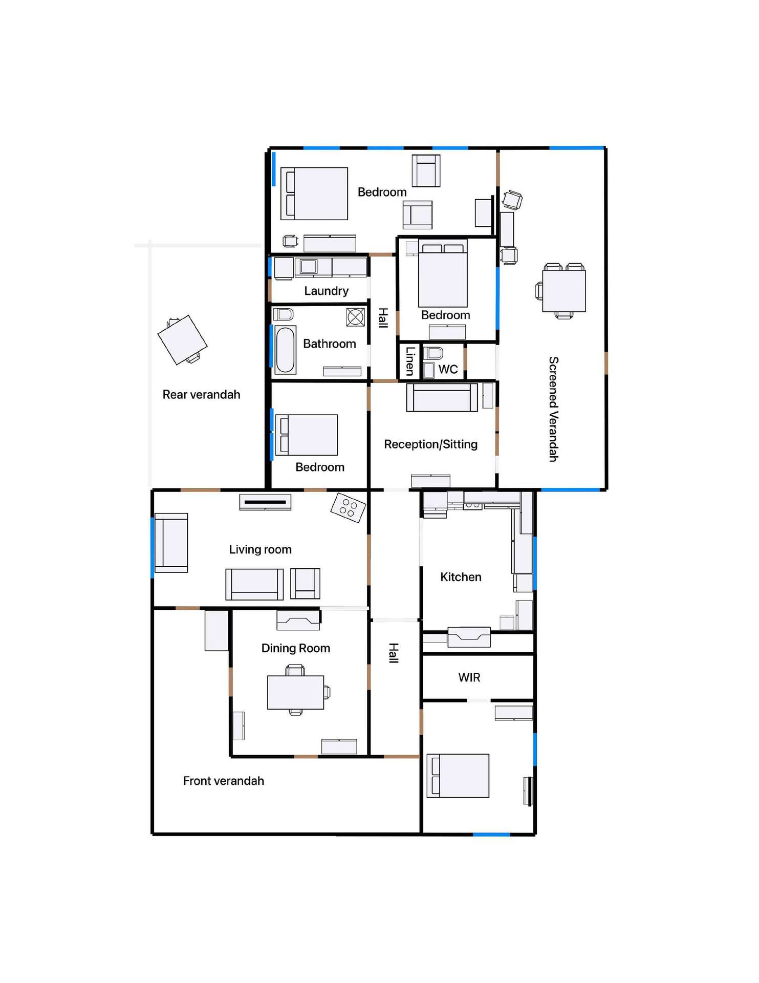 40 Hills Lane, Inverell For Sale by Farmbuy.com - floorplan 1