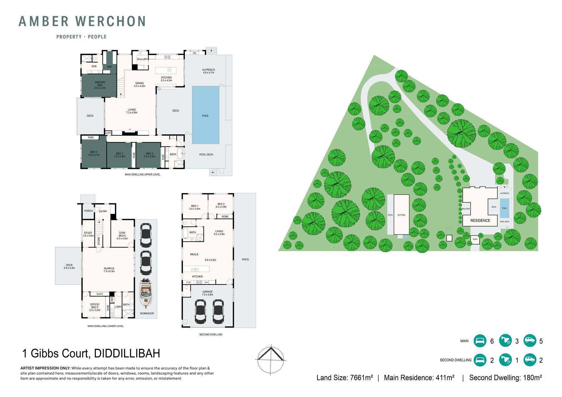 1 Gibbs Court, Diddillibah For Sale by Farmbuy.com - floorplan 1