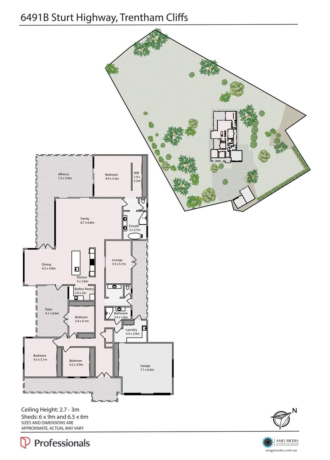 6491B Sturt Highway, Trentham Cliffs For Sale by Farmbuy.com - floorplan 1