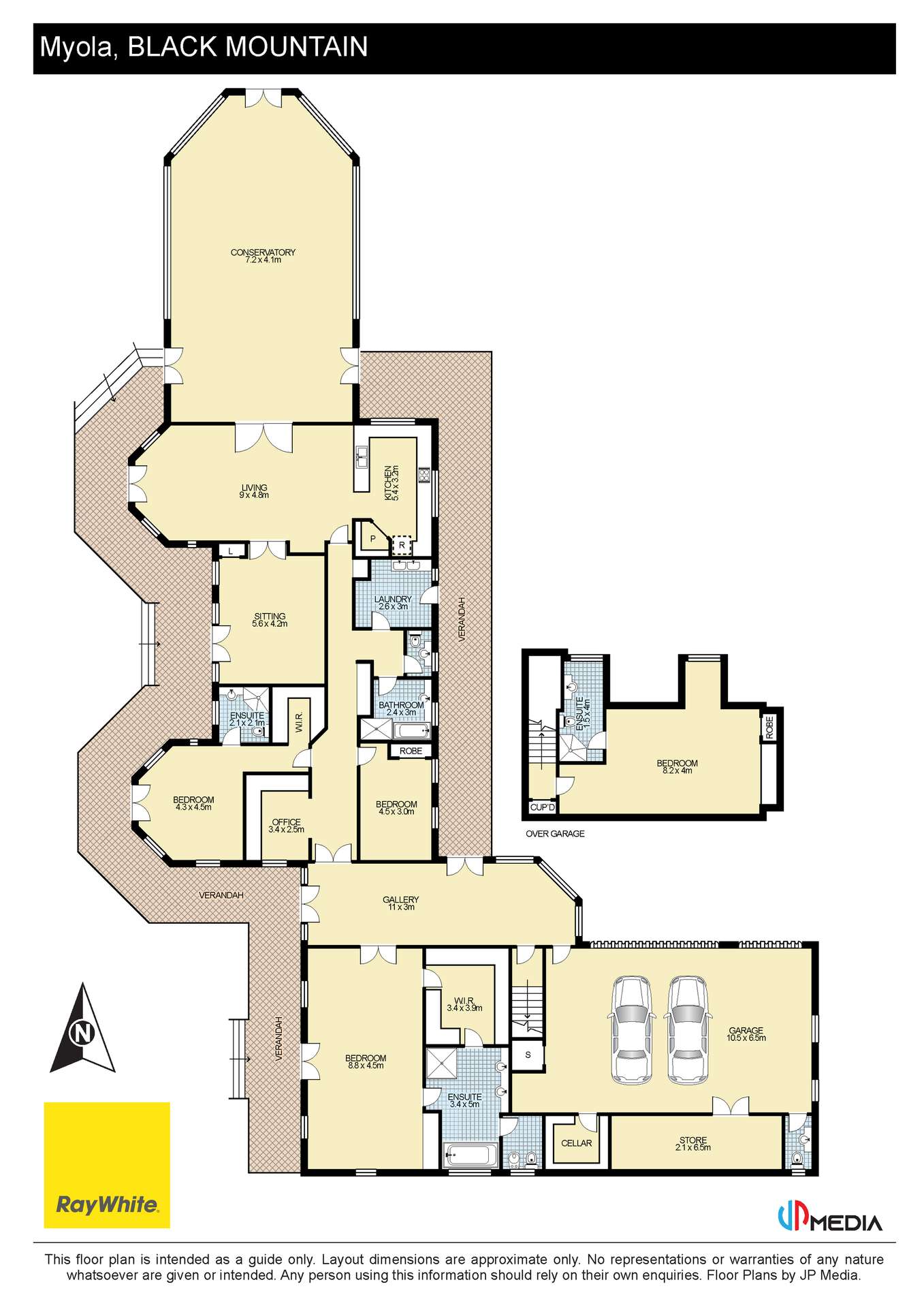 "Myola" 278 Toms Gully Road, Black Mountain Auction by Farmbuy.com - floorplan 1