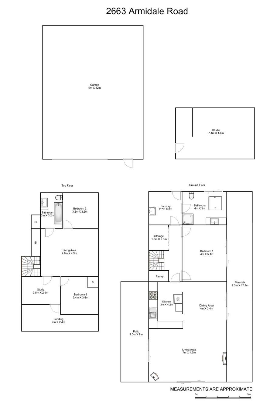 2663 Armidale Road, Blaxlands Creek For Sale by Farmbuy.com - floorplan 1