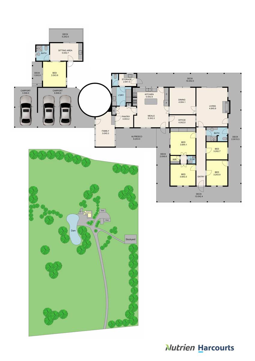 141 U T Creek Road, Alexandra For Sale by Farmbuy.com - floorplan 2