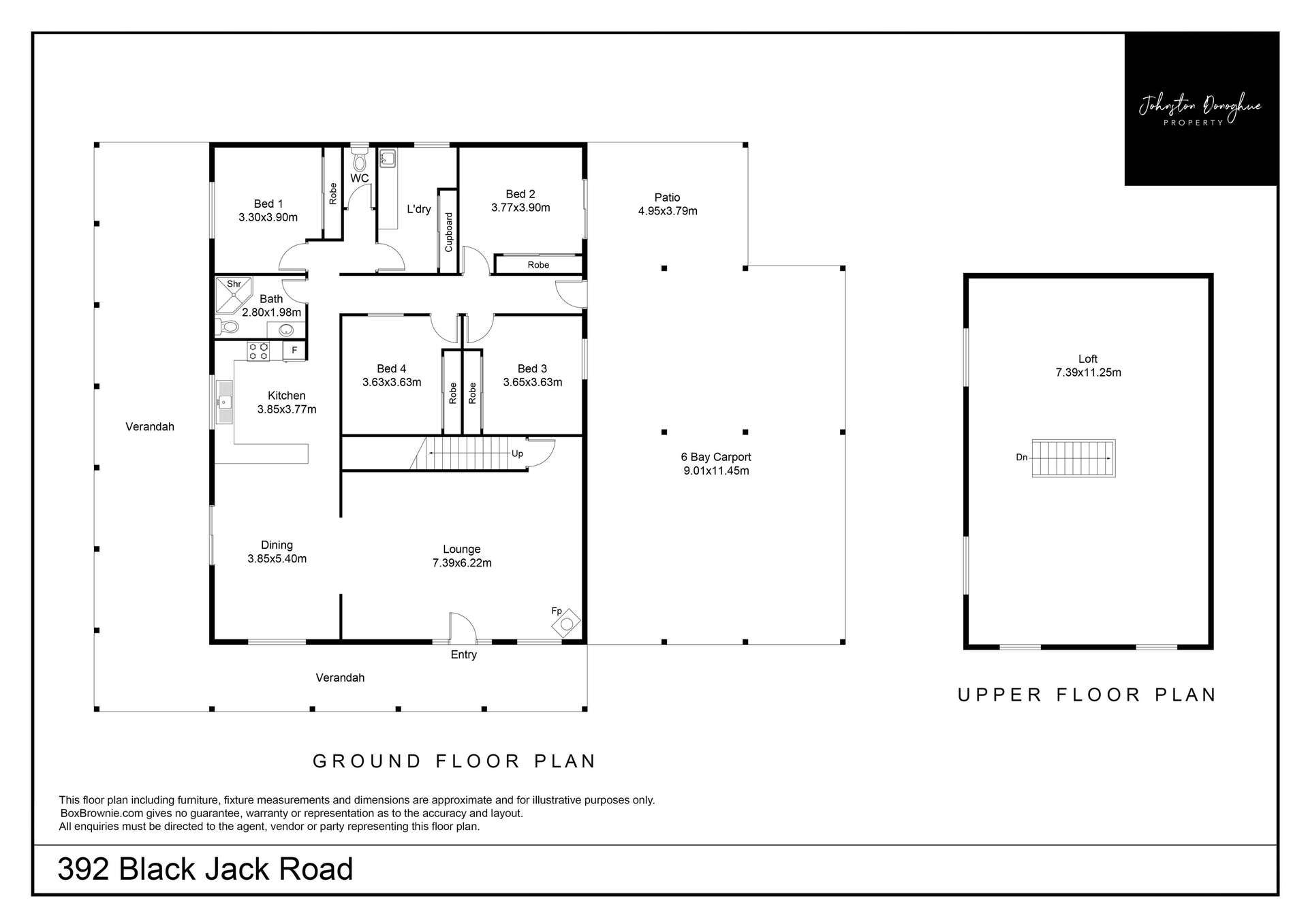 392 Black Jack Road, Gunnedah For Sale by Farmbuy.com - floorplan 1