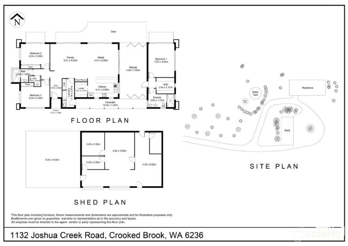 1132 Joshua Creek Road, Crooked Brook Auction by Farmbuy.com - floorplan 1