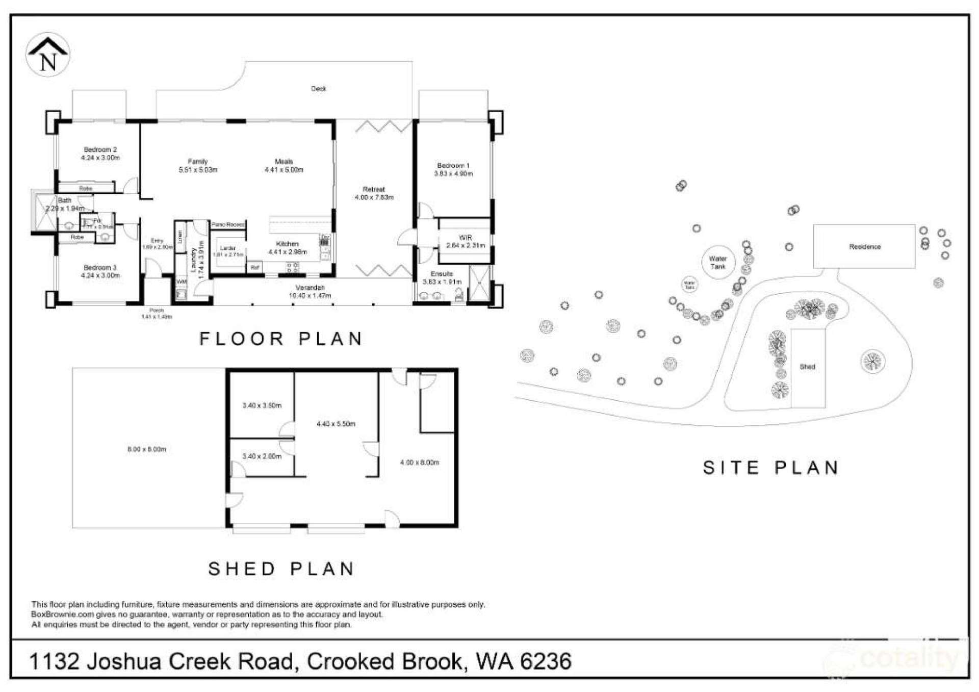 1132 Joshua Creek Road, Crooked Brook Auction by Farmbuy.com - floorplan 1