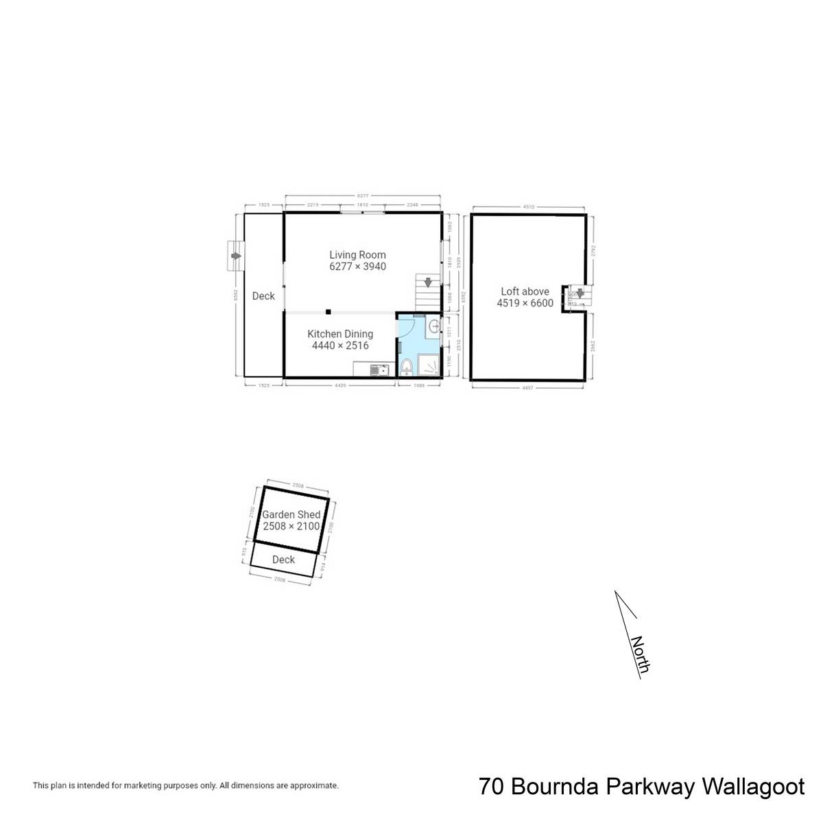 70 Bournda Parkway, Wallagoot For Sale by Farmbuy.com - floorplan 1