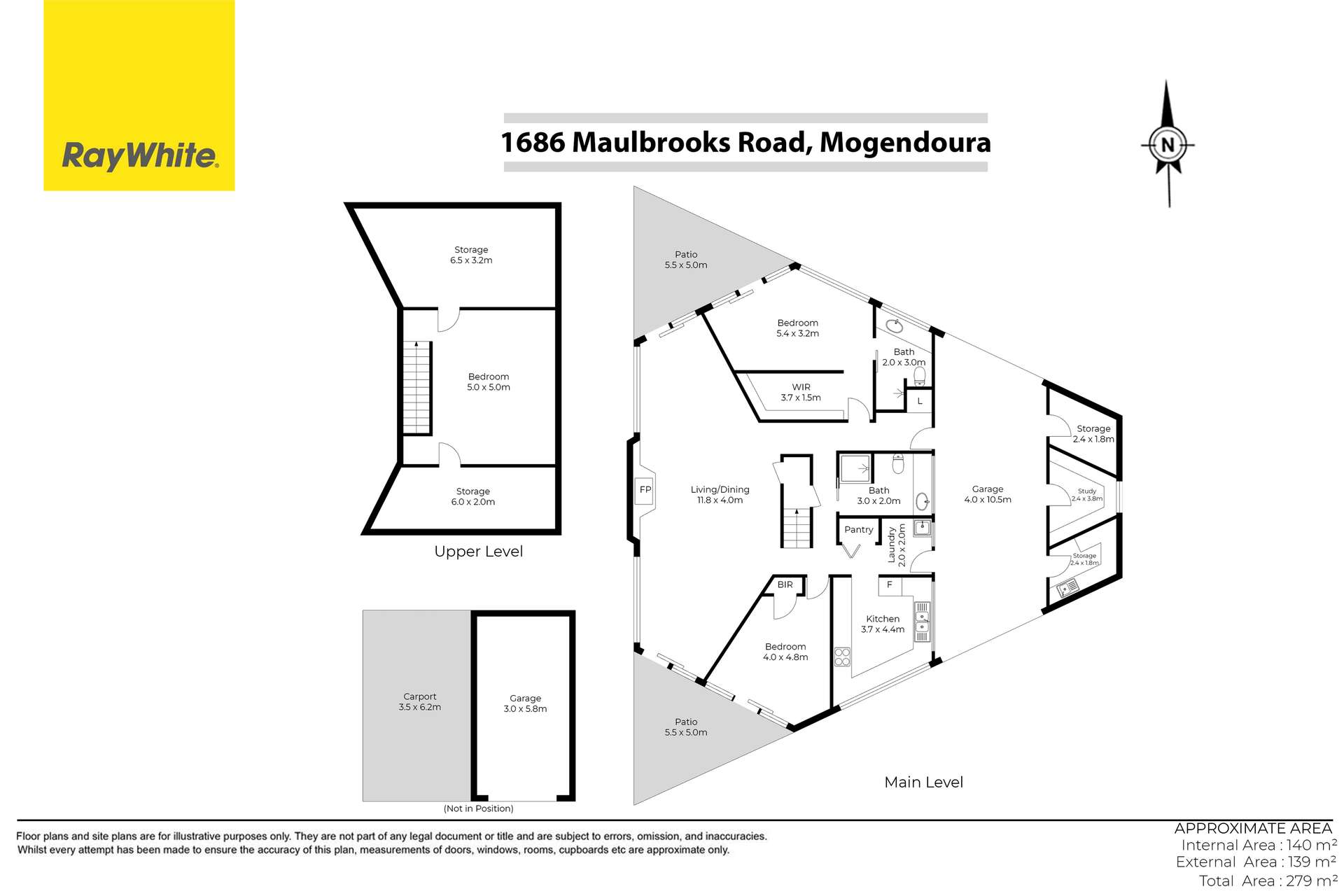 1686 Maulbrooks Road, Mogendoura For Sale by Farmbuy.com - floorplan 2