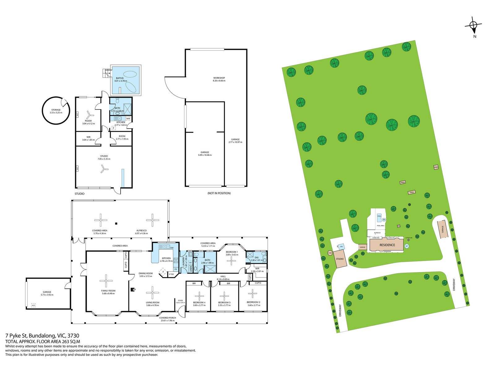 7 Pyke Street, Bundalong For Sale by Farmbuy.com - floorplan 1