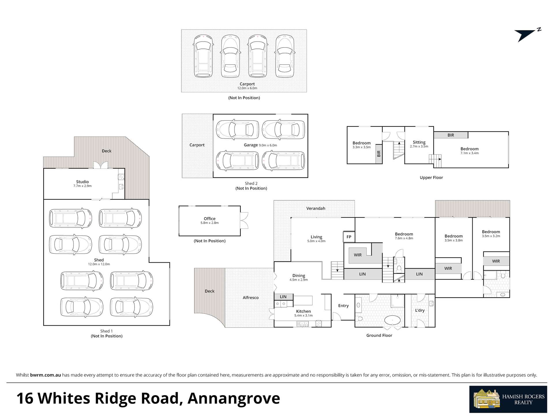 16 Whites Ridge Road, Annangrove For Sale by Farmbuy.com - floorplan 1