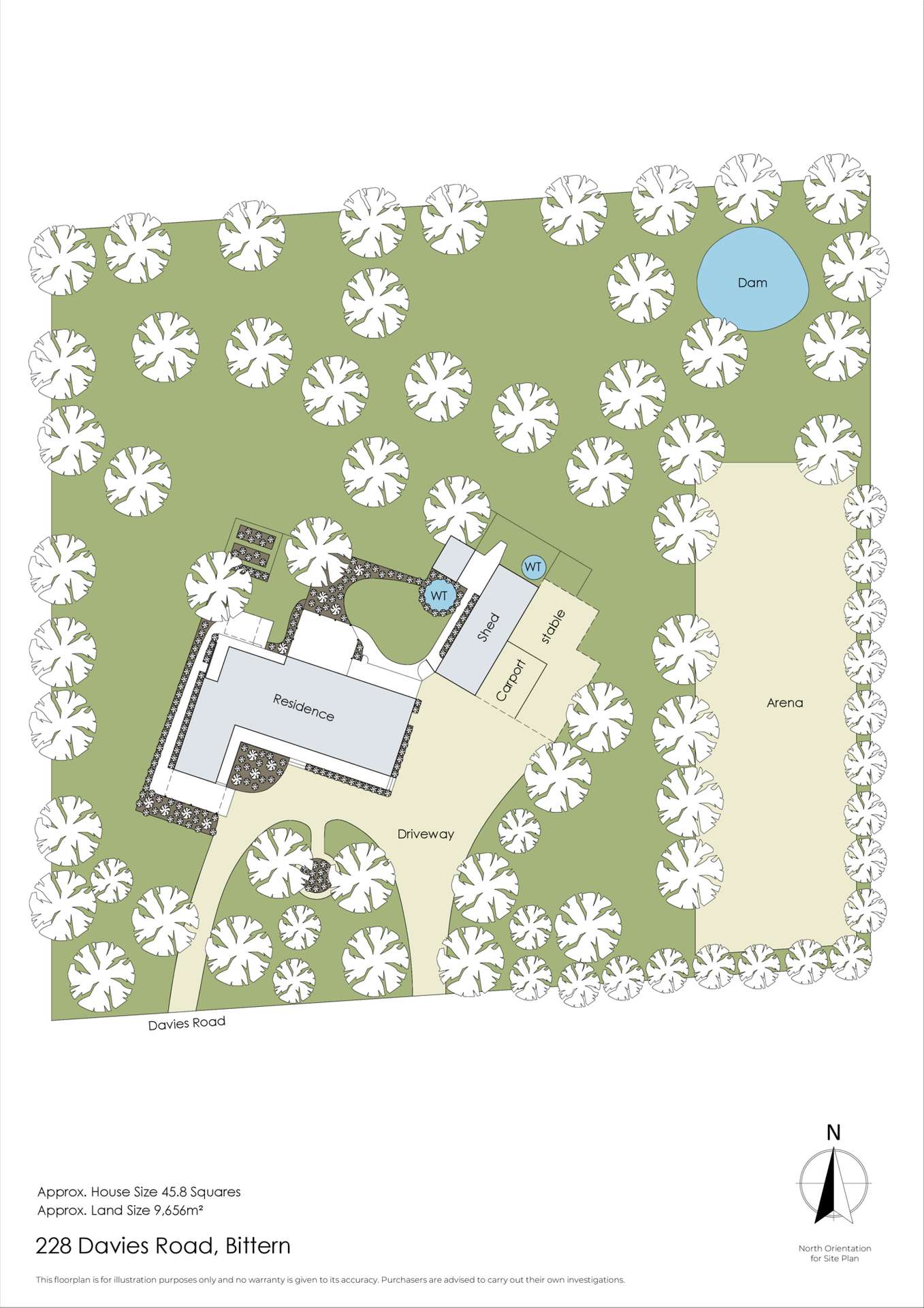 228 Davies Road, Bittern For Sale by Farmbuy.com - floorplan 2