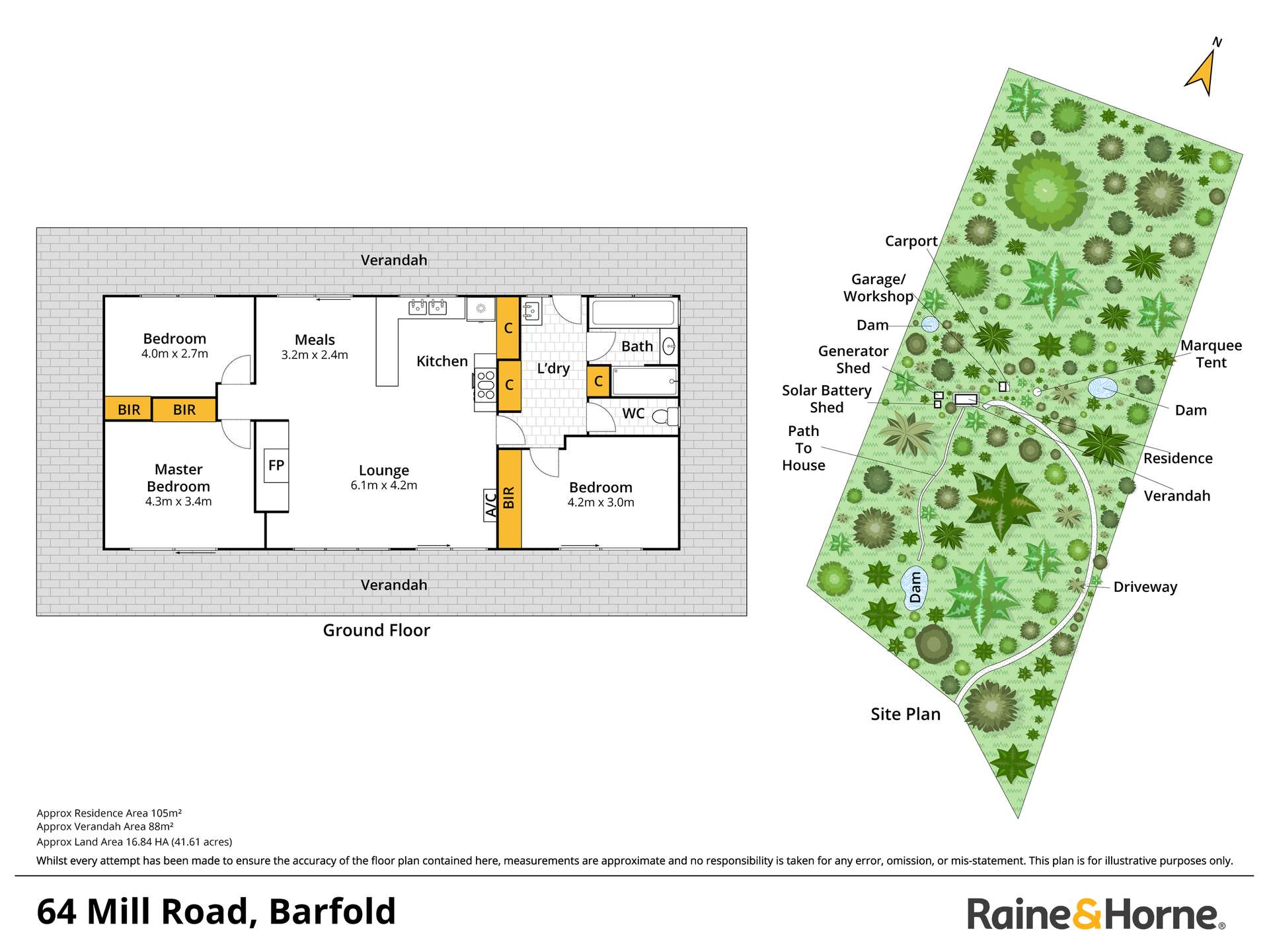 64 Mill Road, Barfold For Sale by Farmbuy.com - floorplan 1