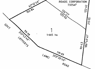 Lot 1 Jeffreys Lane, Harcourt For Sale by Farmbuy.com - floorplan 1