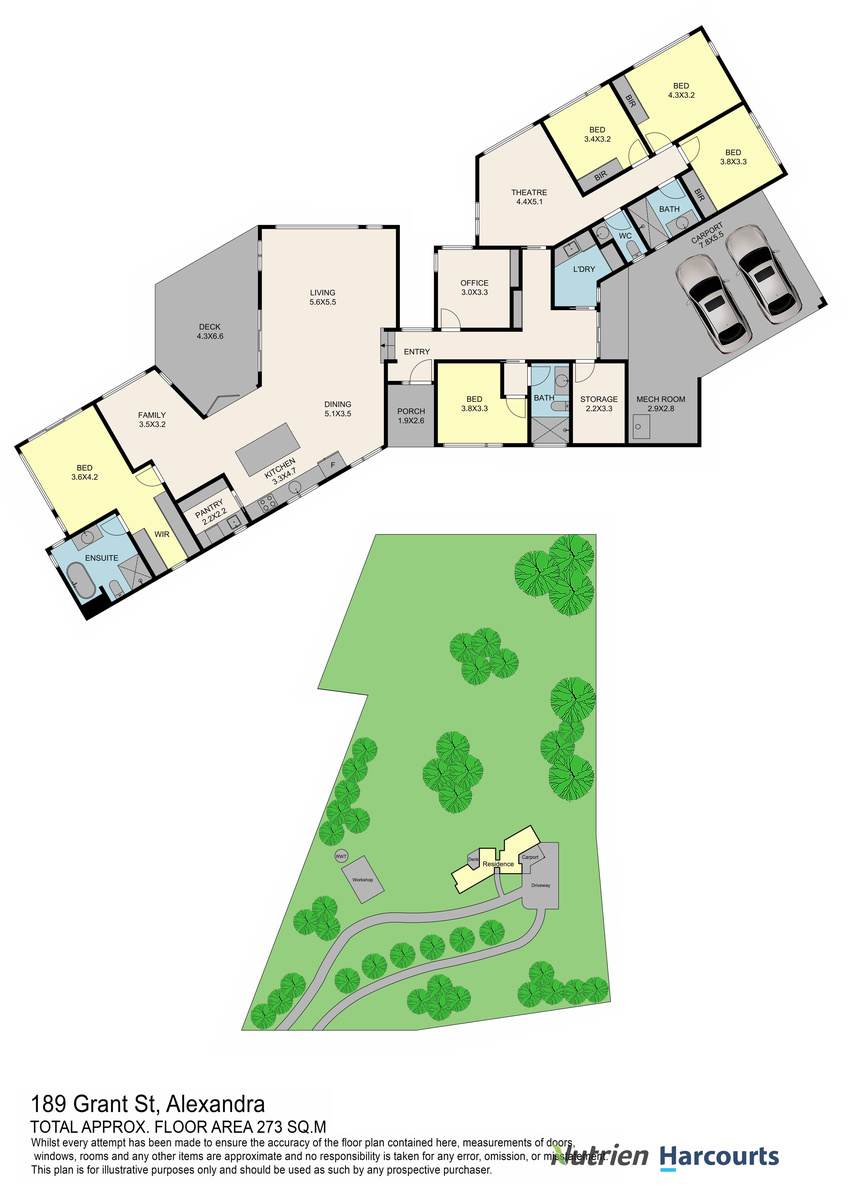189 Grant Street, Alexandra For Sale by Farmbuy.com - floorplan 2