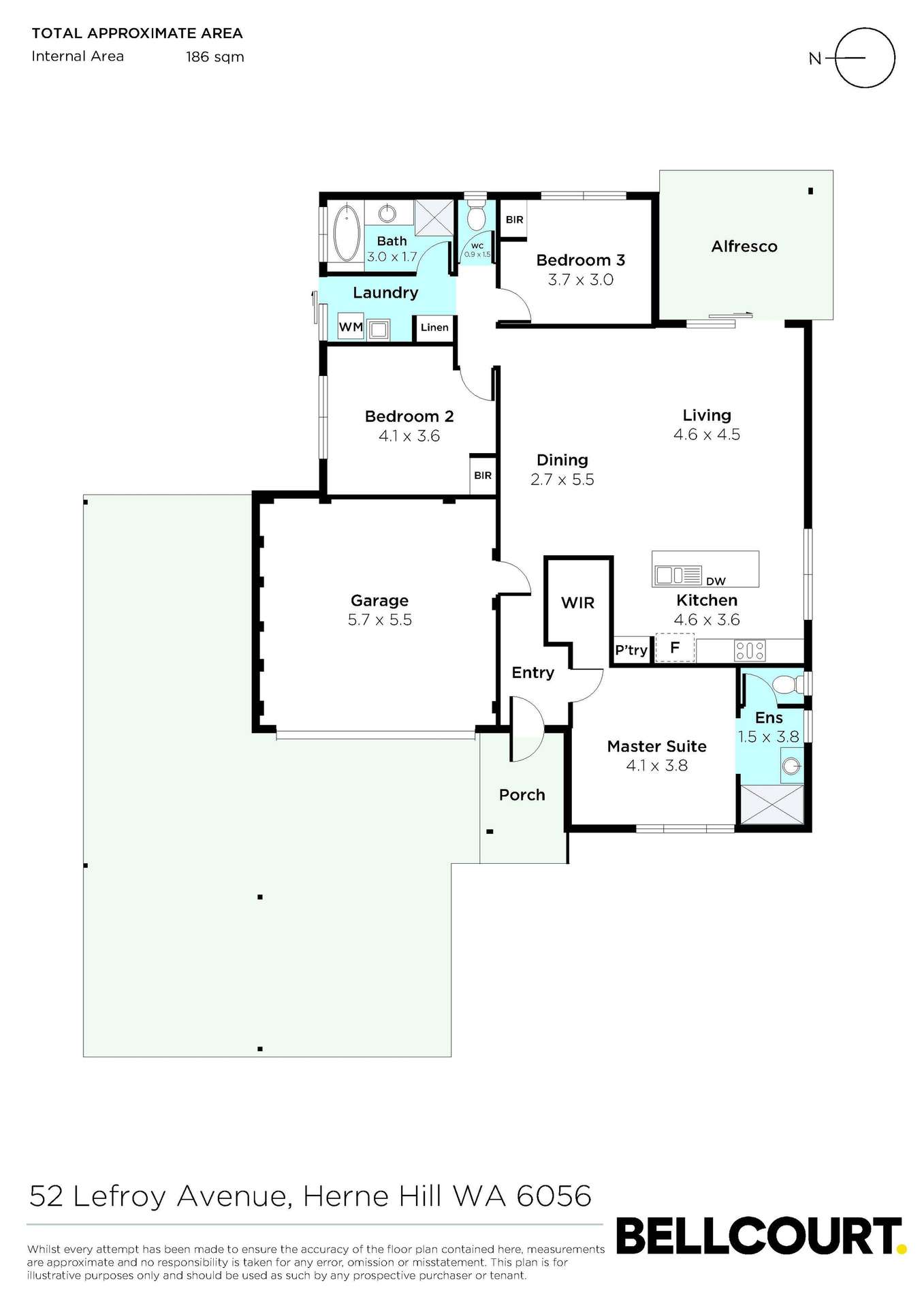 52 Lefroy Avenue, Herne Hill For Sale by Farmbuy.com - floorplan 2