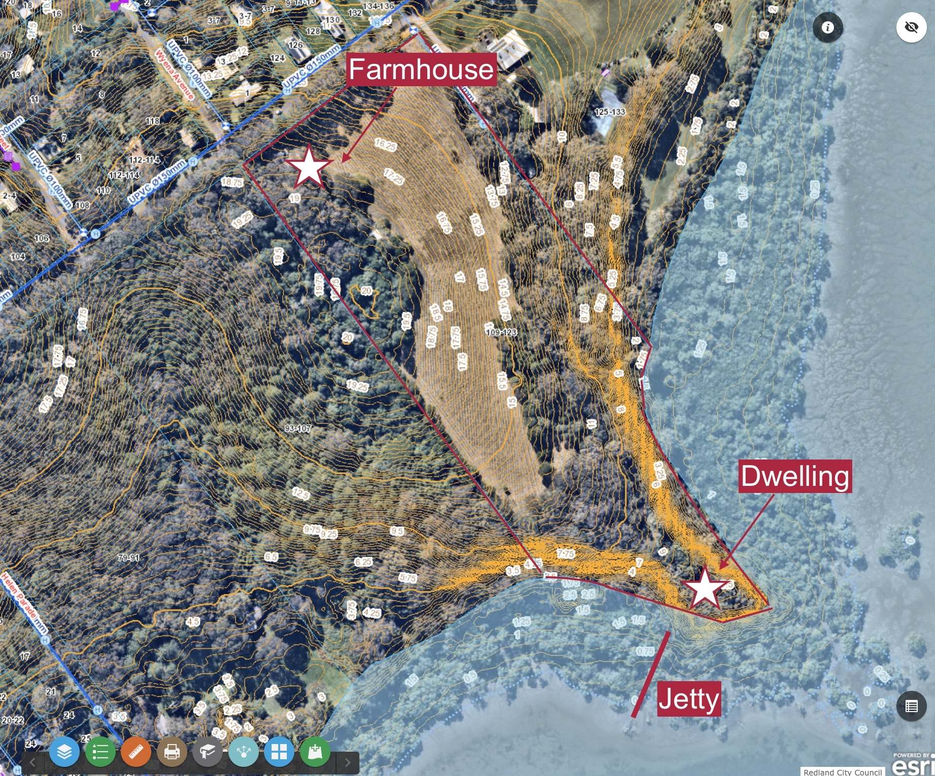109-123 Lucas Drive, Lamb Island For Sale by Farmbuy.com - floorplan 1