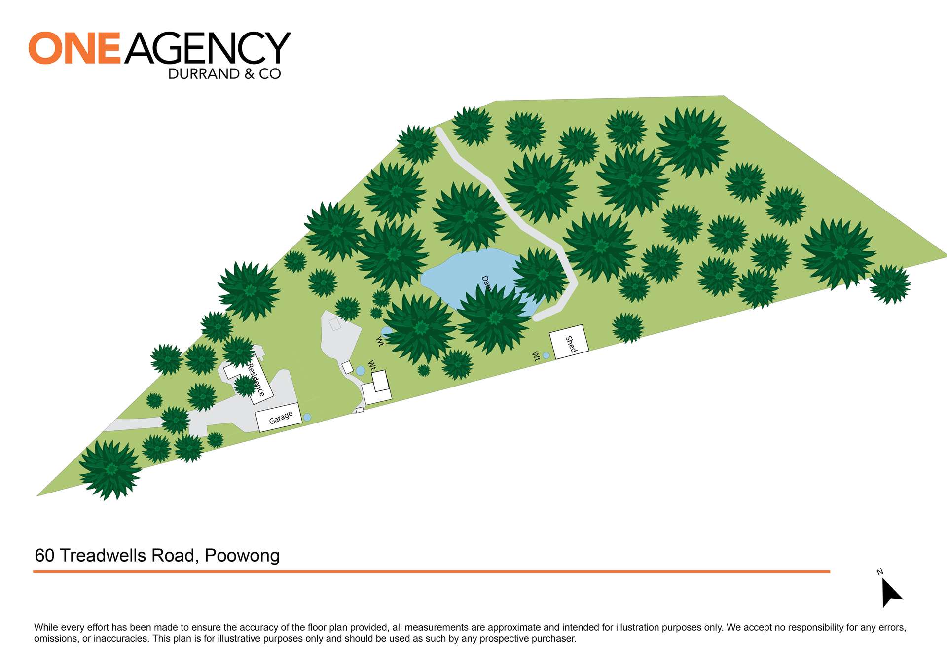 60 Treadwells Road, Poowong North For Sale by Farmbuy.com - floorplan 2