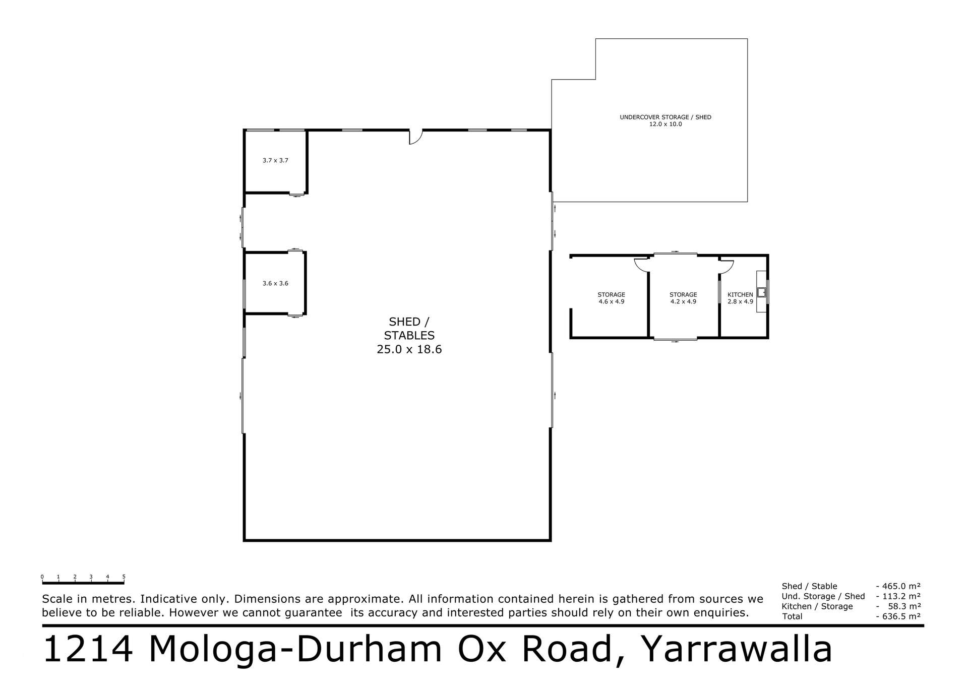 1214 Mologa-Durham Ox Road, Yarrawalla For Sale by Farmbuy.com - floorplan 2