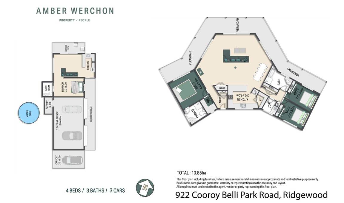 922 Cooroy Belli Creek Road, Ridgewood For Sale by Farmbuy.com - floorplan 1