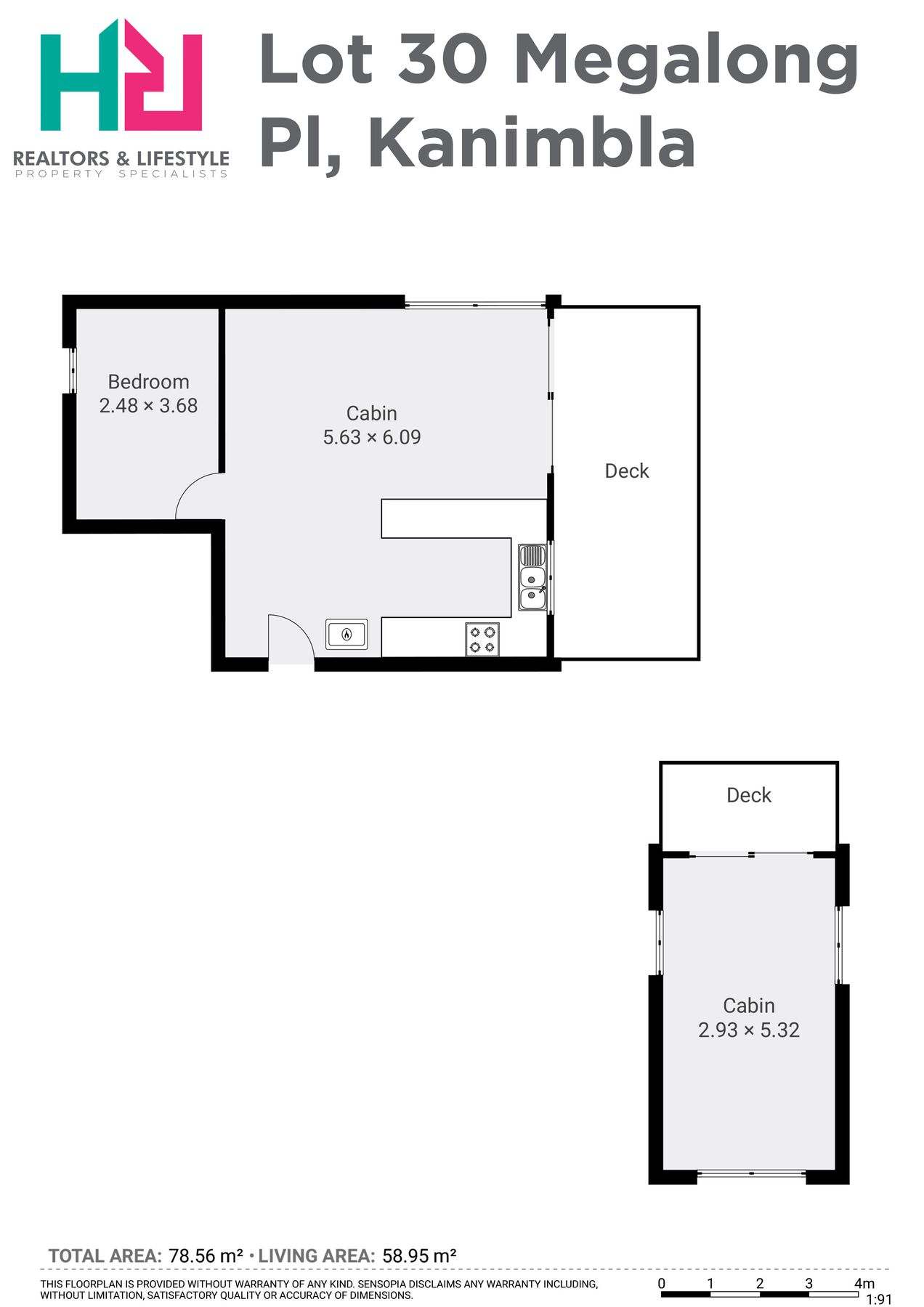 Lot 30 Megalong Place, Kanimbla For Sale by Farmbuy.com - floorplan 1