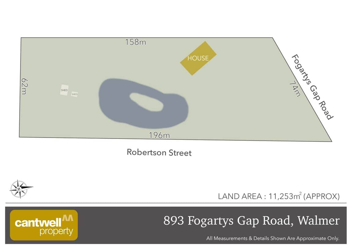 893 Fogartys Gap Road, Walmer For Sale by Farmbuy.com - floorplan 2