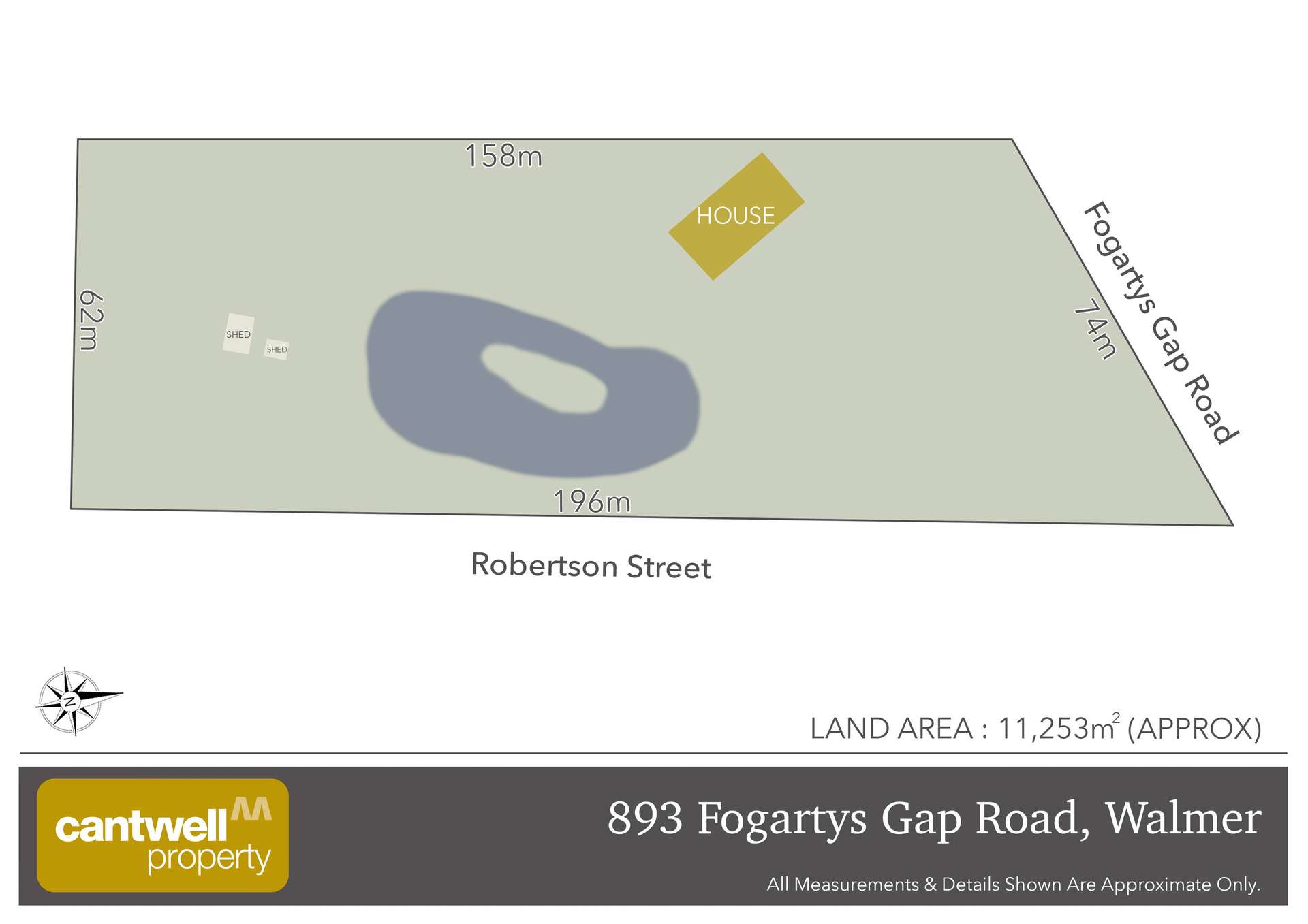 893 Fogarty's Gap Road, Walmer For Sale by Farmbuy.com - floorplan 2