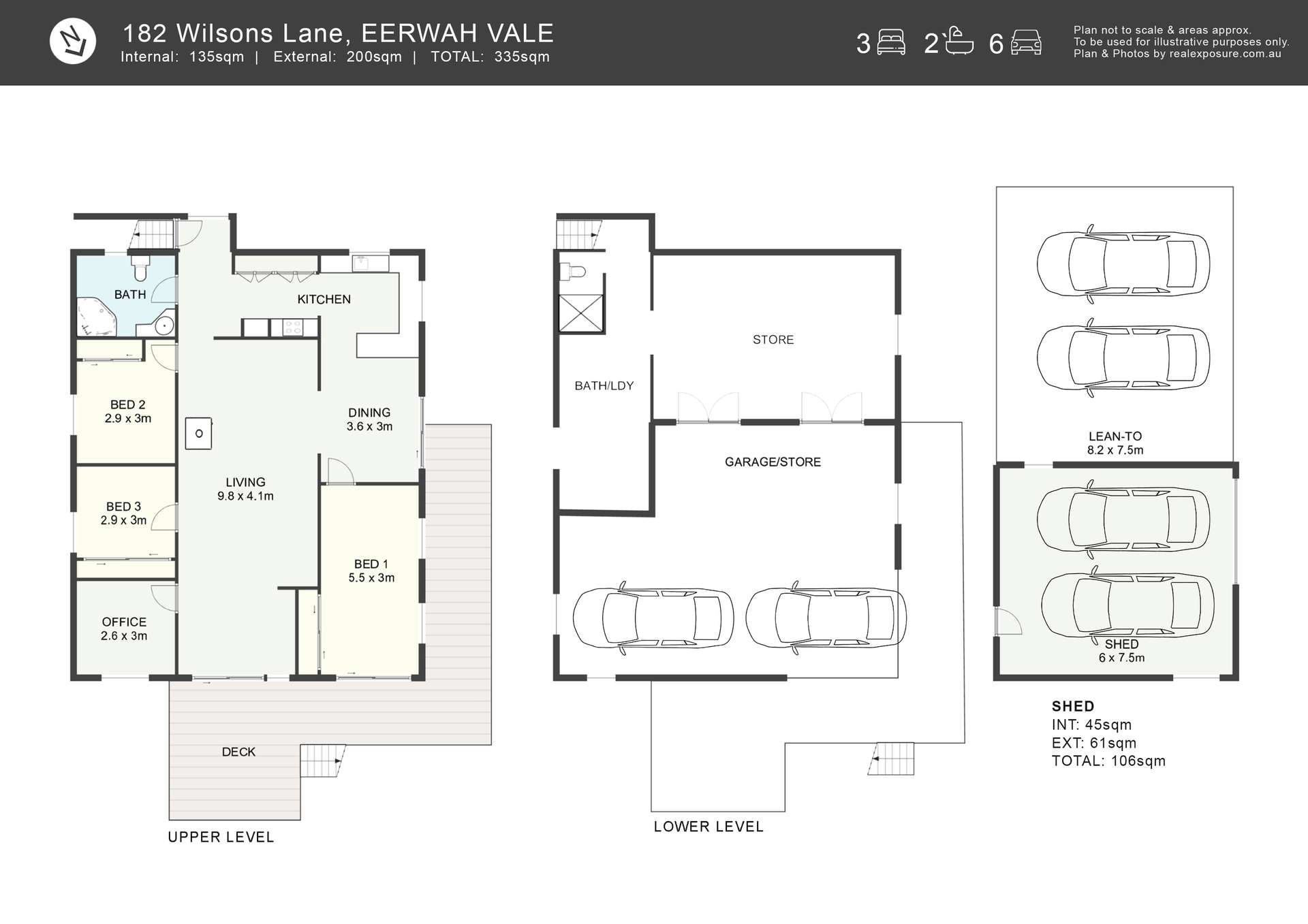 182 Wilsons Lane, Eerwah Vale For Sale by Farmbuy.com - floorplan 1