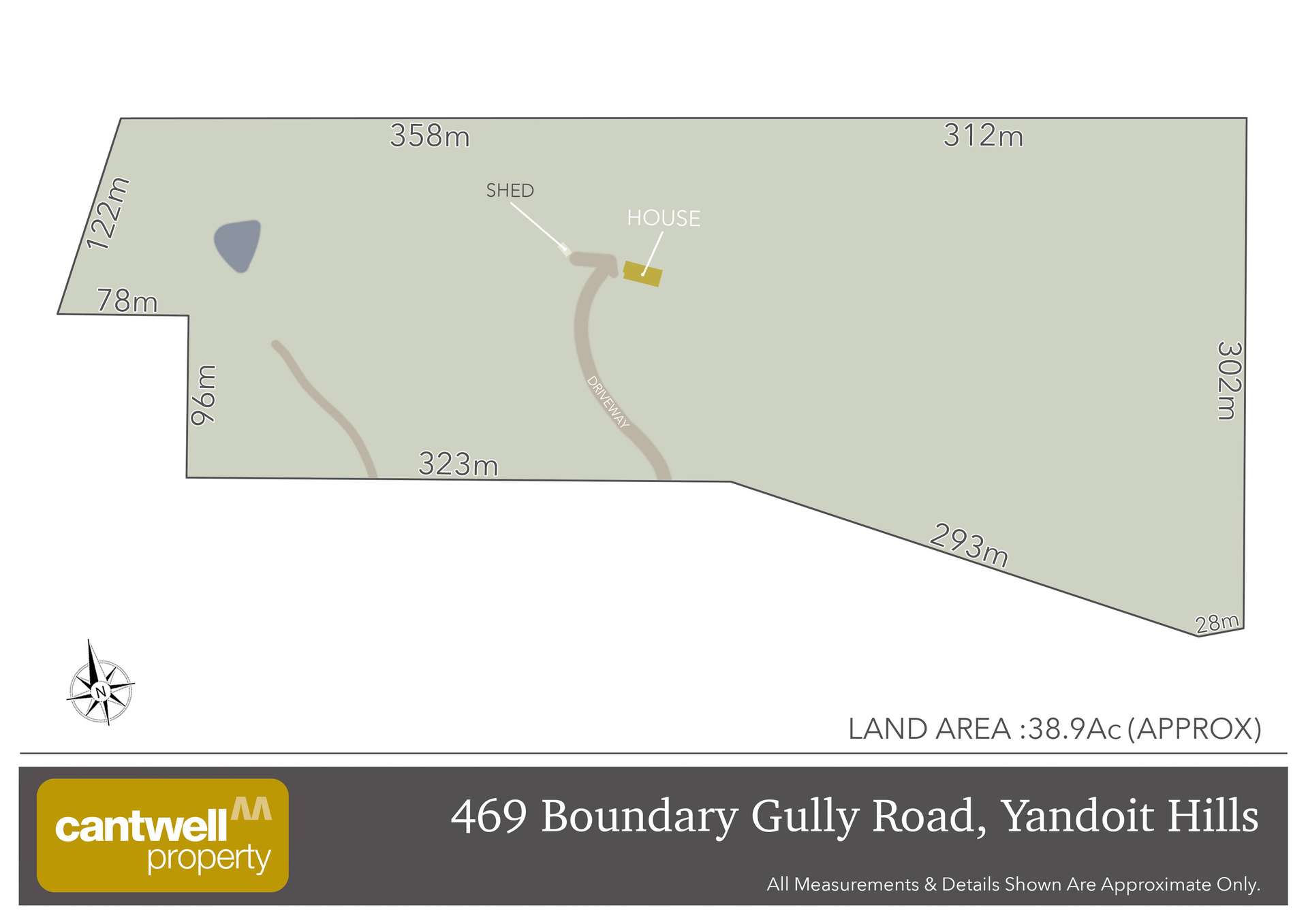 469 Boundary Gully Road, Yandoit Hills For Sale by Farmbuy.com - floorplan 2