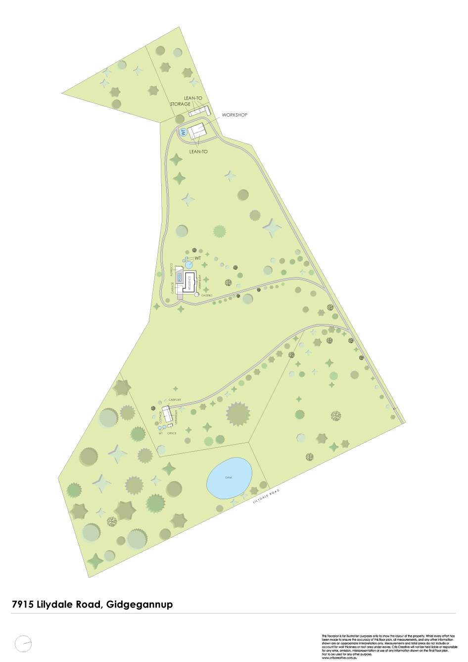 7915 Lilydale Road, Gidgegannup For Sale by Farmbuy.com - floorplan 2