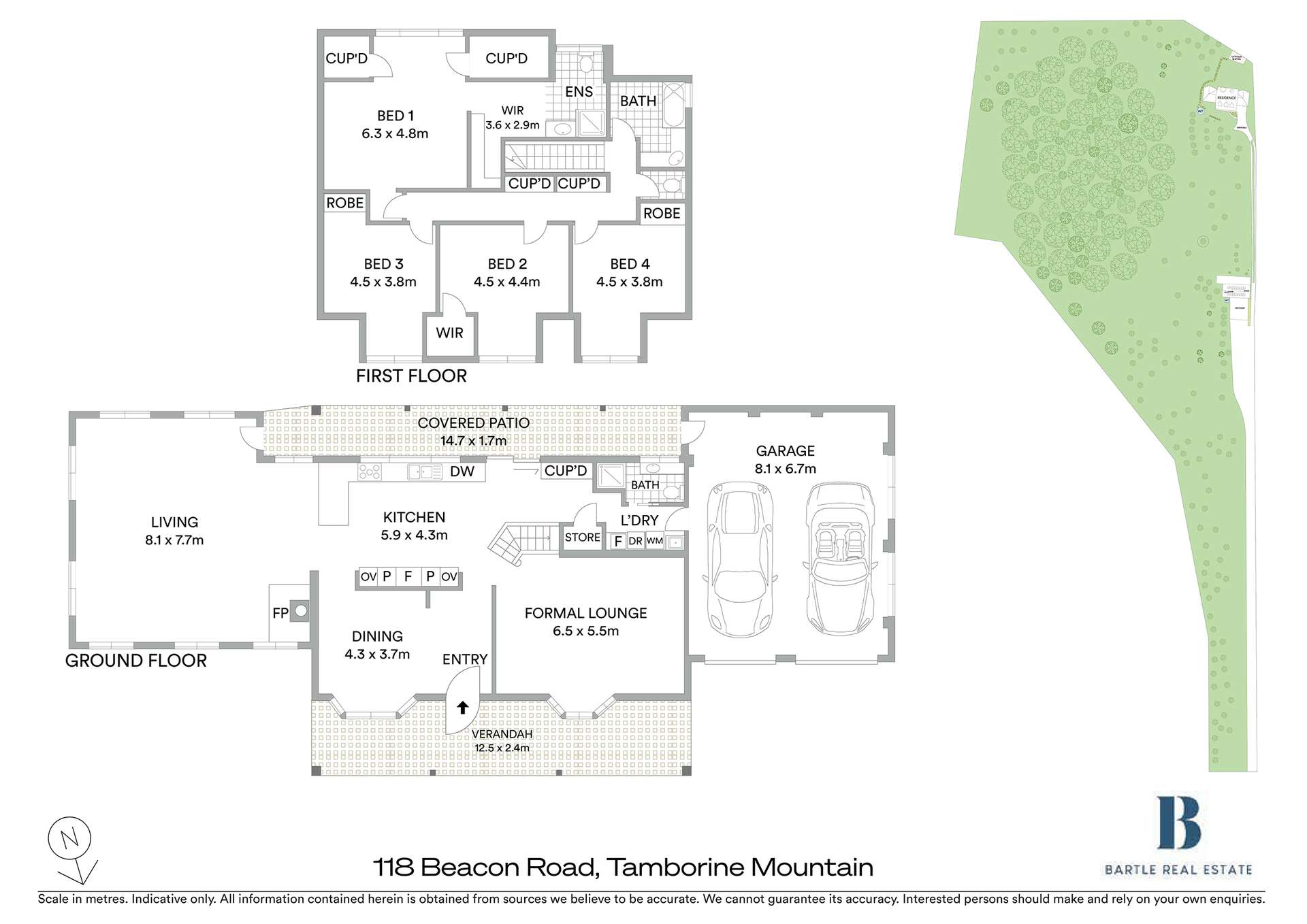 118 Beacon Road, Tamborine Mountain For Sale by Farmbuy.com - floorplan 1