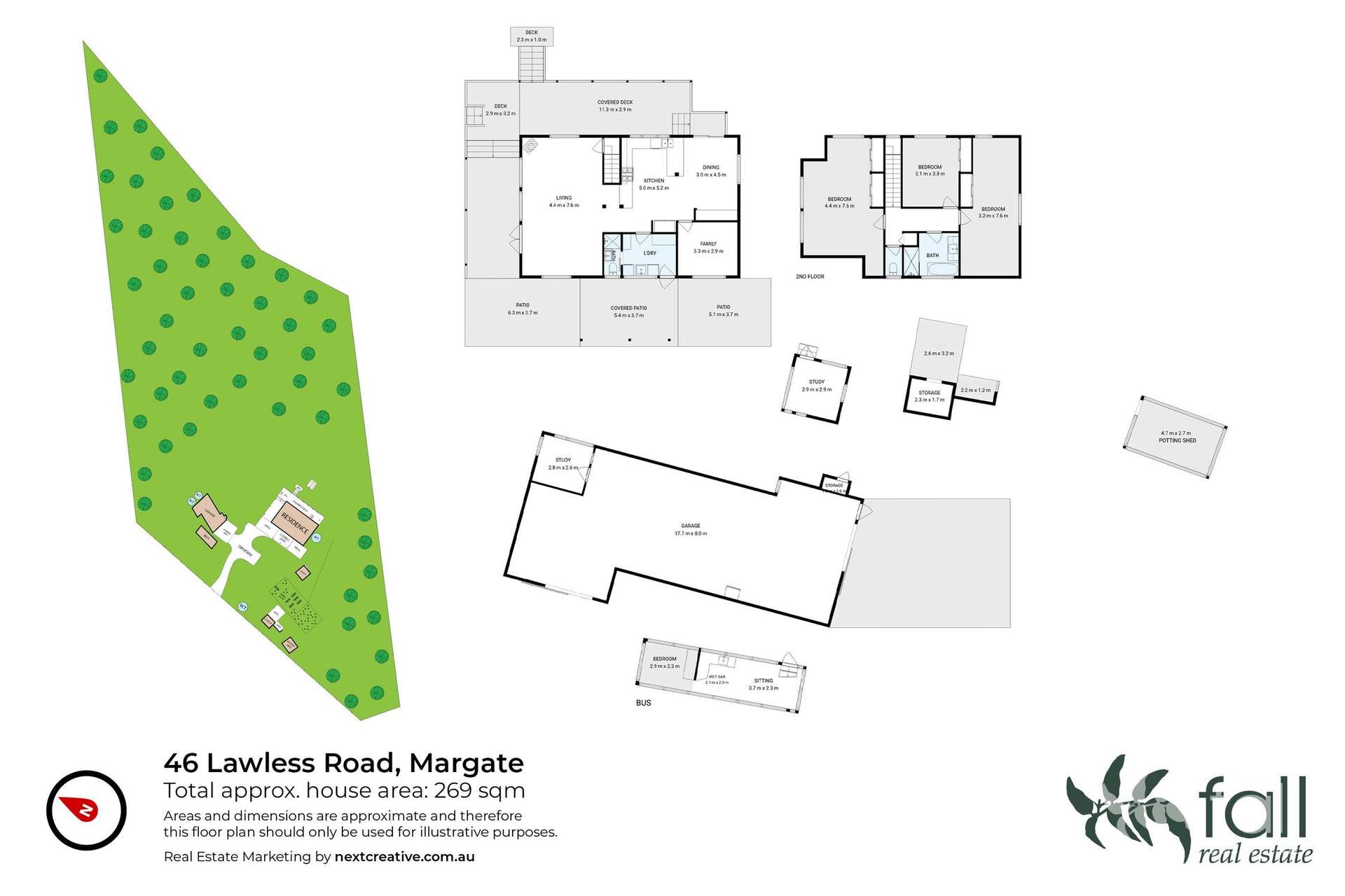46 Lawless Road, Margate For Sale by Farmbuy.com - floorplan 1