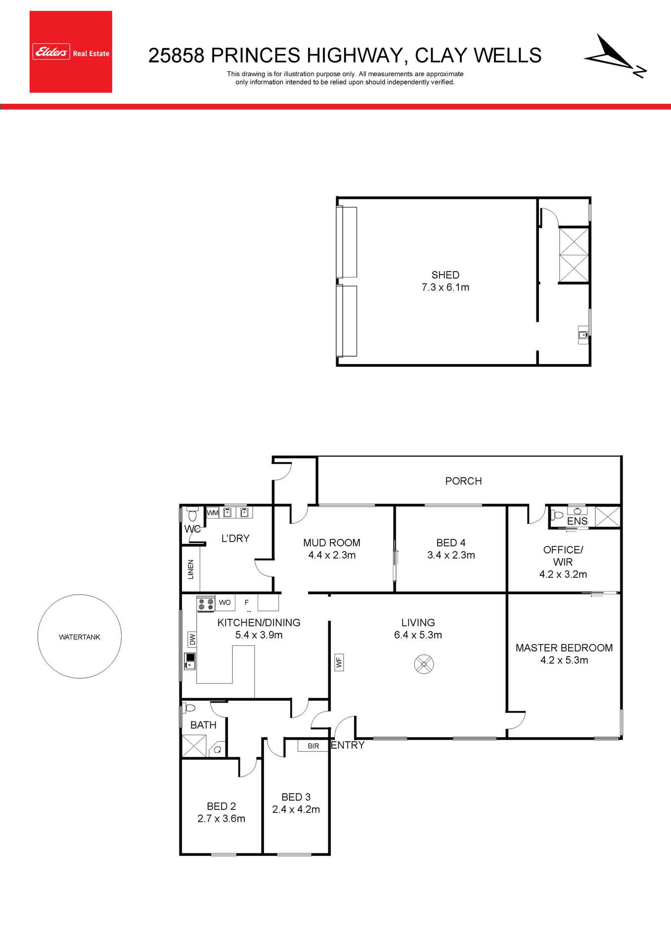 25858 Princes Highway, Clay Wells For Sale by Farmbuy.com - floorplan 1