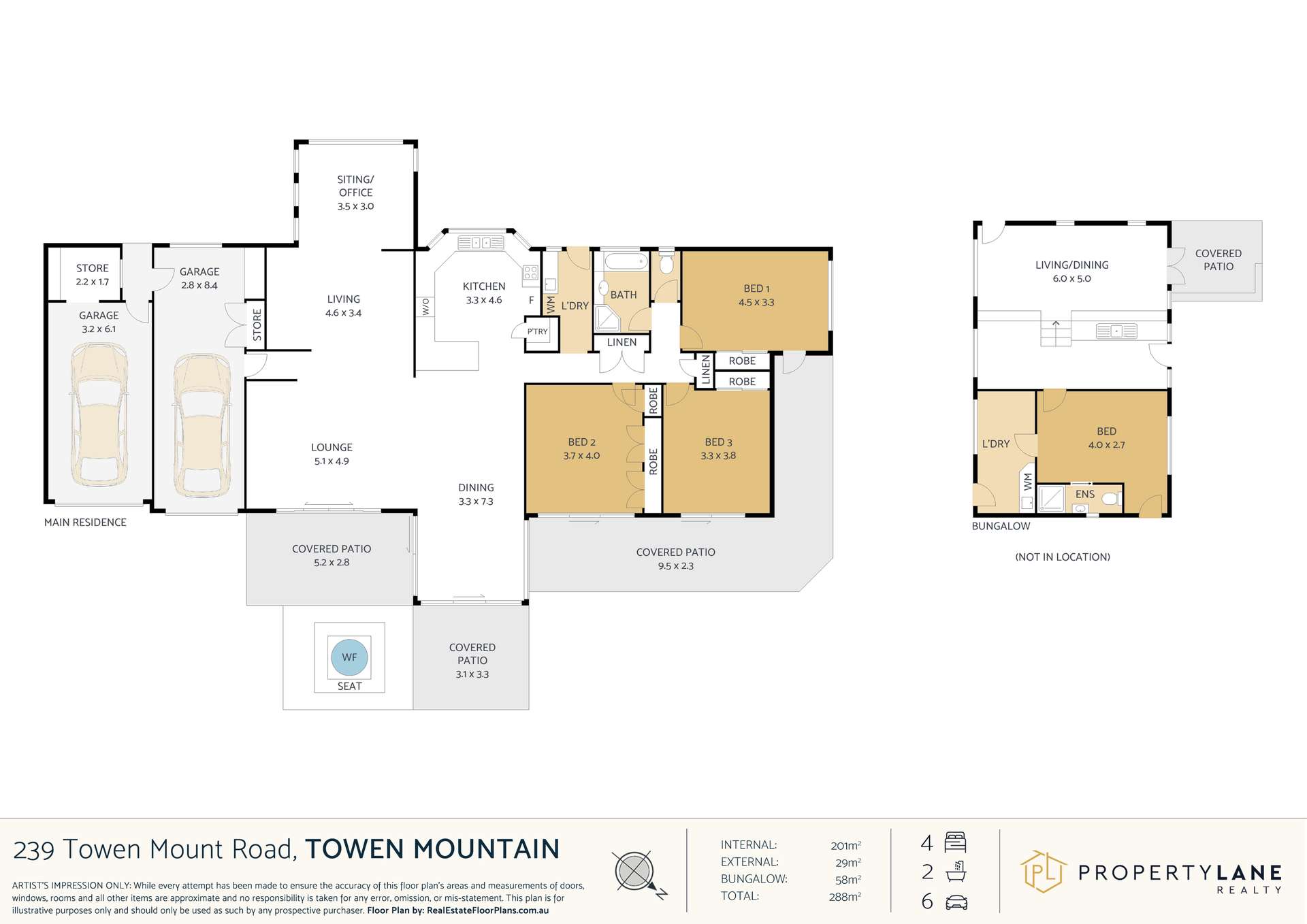 239 Towen Mount Road, Towen Mountain For Sale by Farmbuy.com - floorplan 1