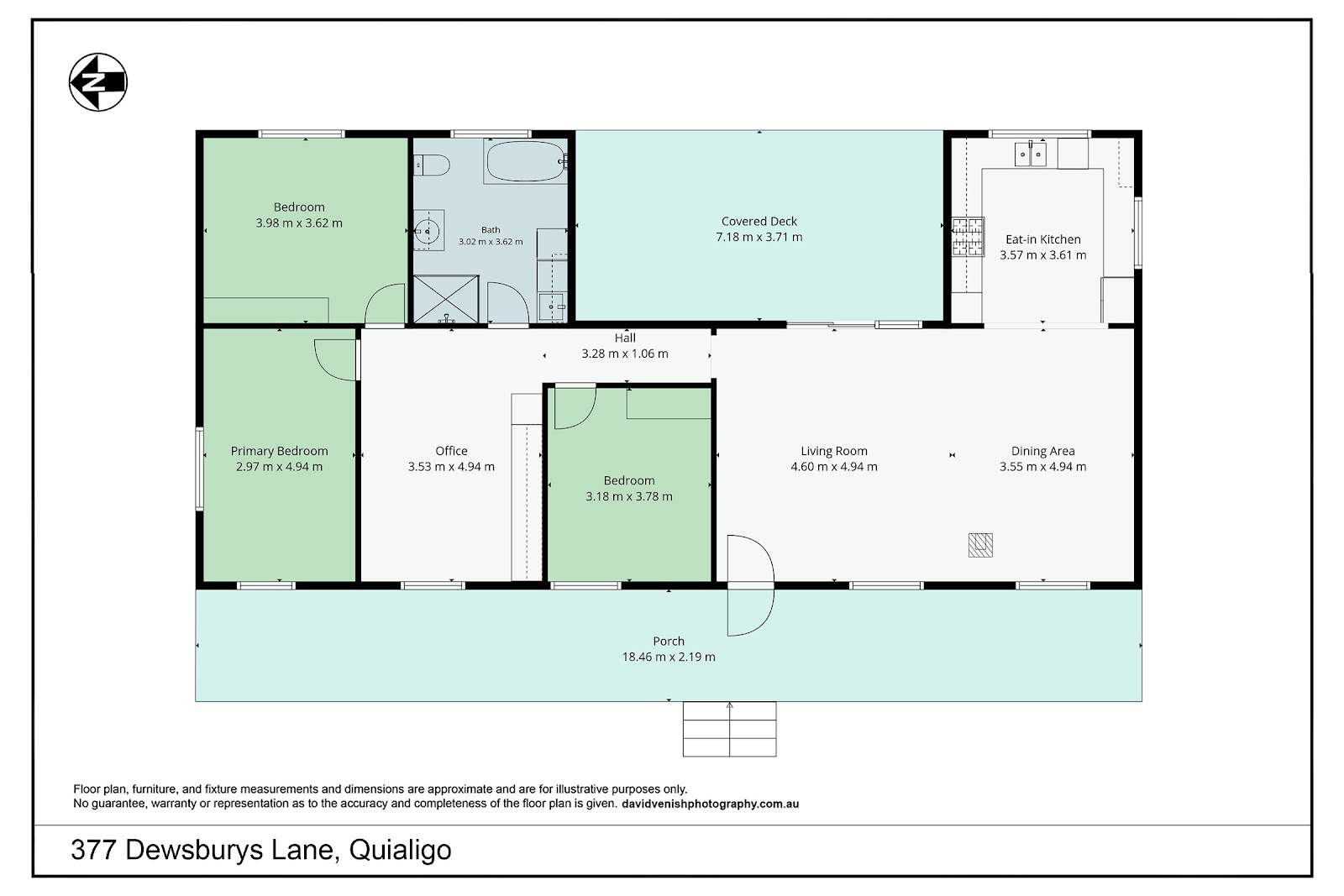 377 Dewsburys Lane, Quialigo For Sale by Farmbuy.com - floorplan 1
