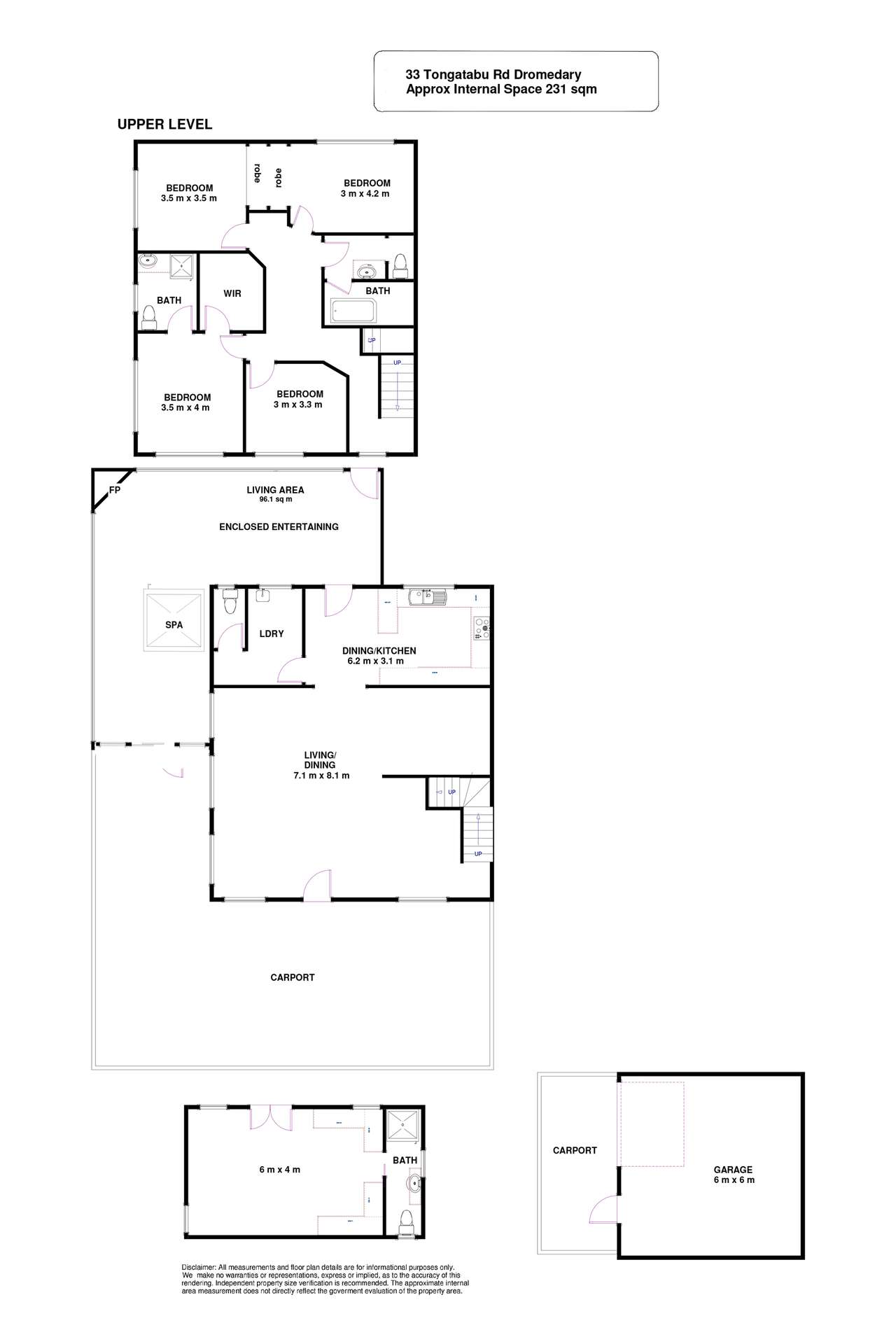 33 Tongatabu Road, Dromedary For Sale by Farmbuy.com - floorplan 1