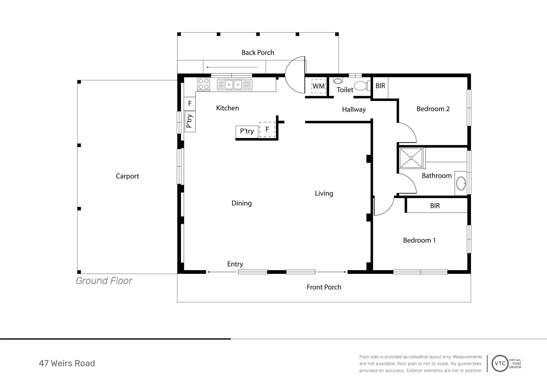 47 Weir Road, South Kolan For Sale by Farmbuy.com - floorplan 1